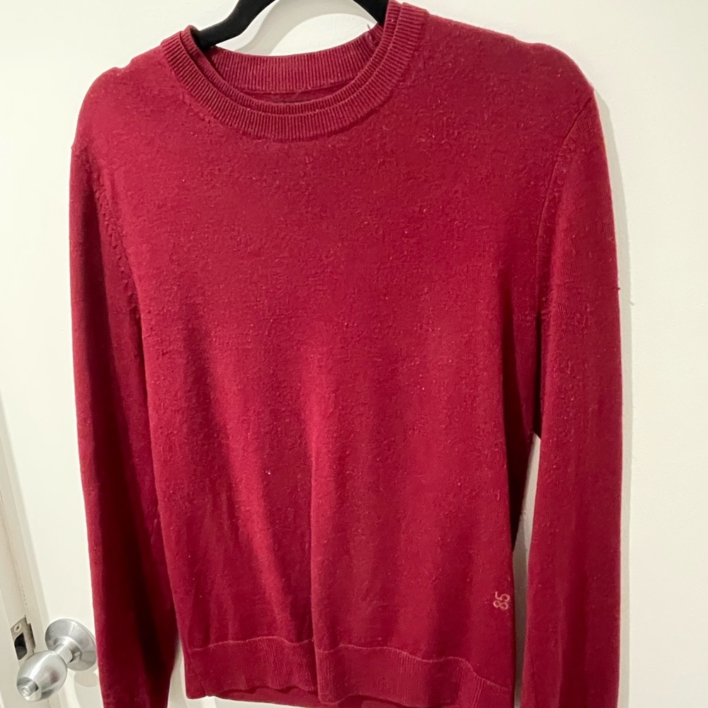Club Monaco red sweater